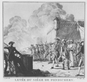 ポンディシェリ包囲戦の発生、1789年（169735も参照） 作： Antoine Louis Francois Sergent Marceau